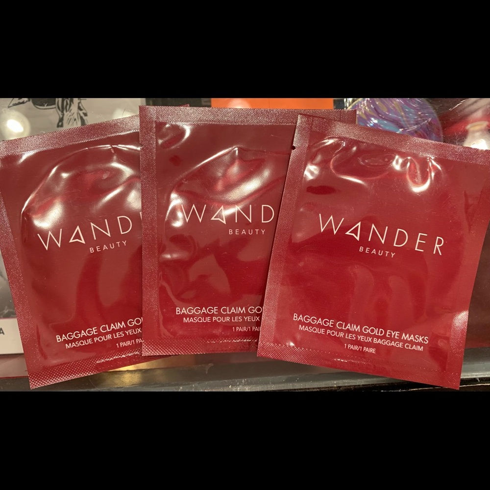 Wander Gold Eye Masks